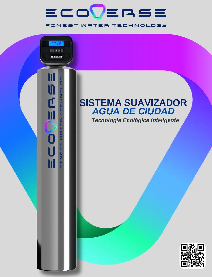 EcoVerse — Suavizador para agua de ciudad